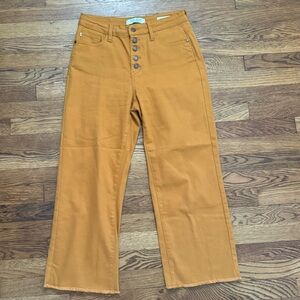 Judy Blue Crop Wide Leg Tummy Control Pant size 7/28